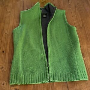 Eddie Bauer Green‎ Knit Vest